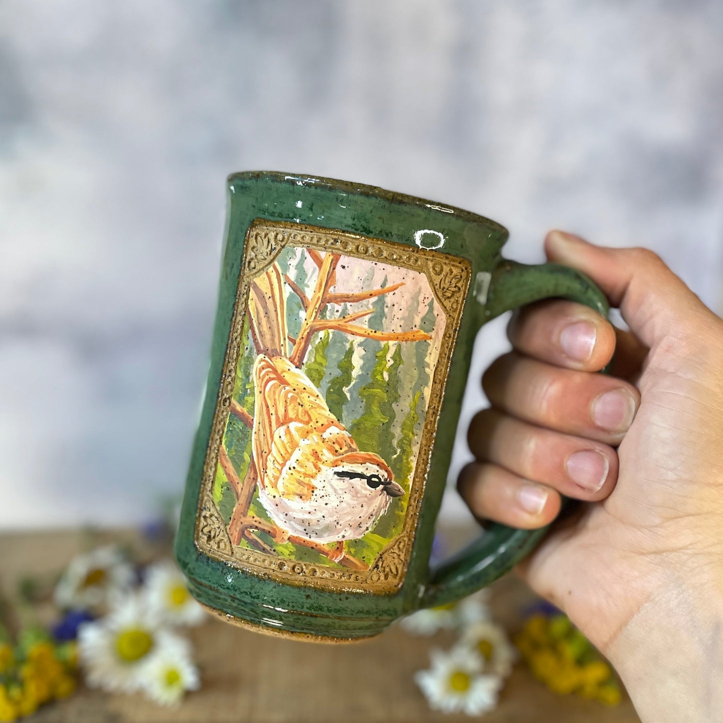 39. 17oz. Chipping Sparrow Mug