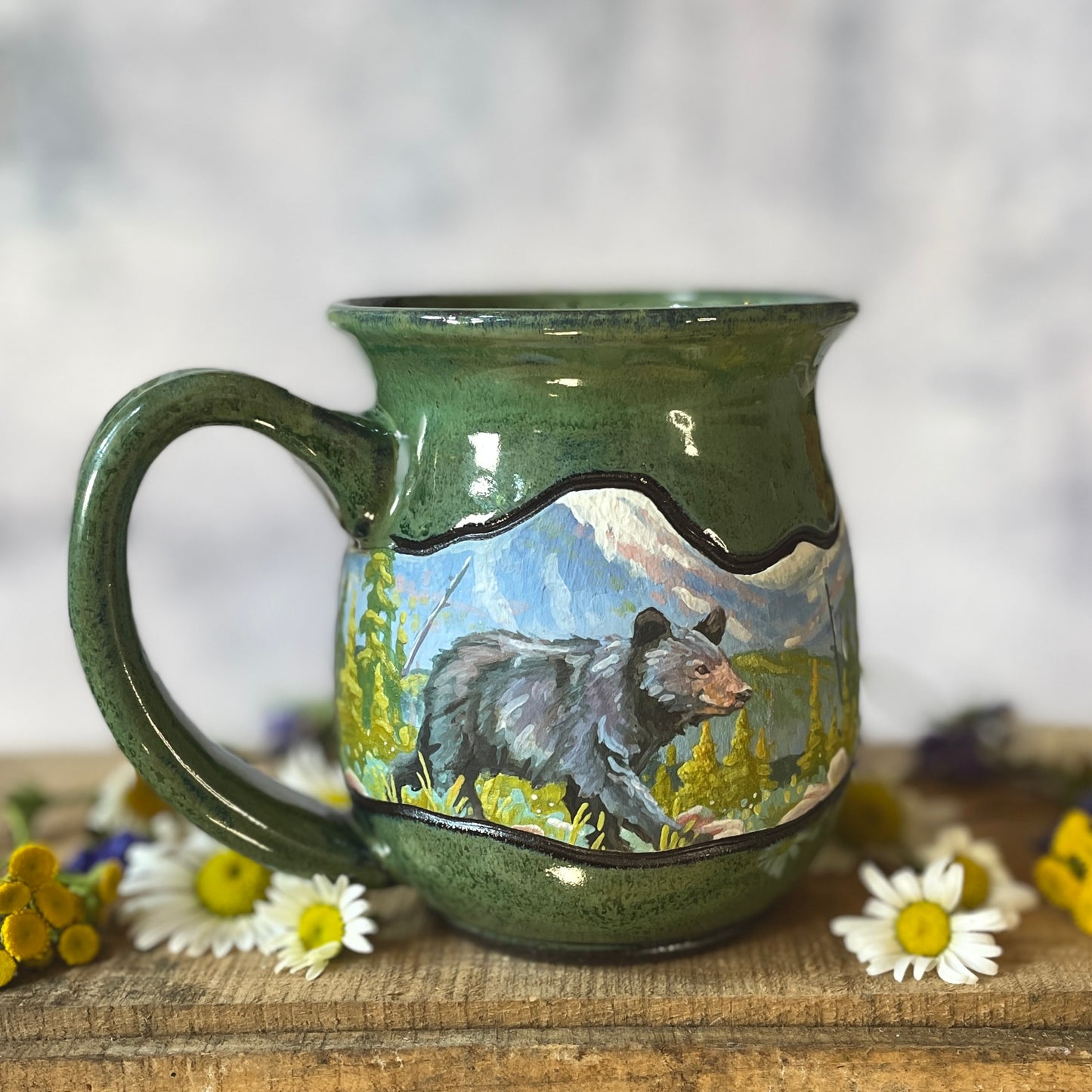 40. 17oz. Alpine Blackbear Mug