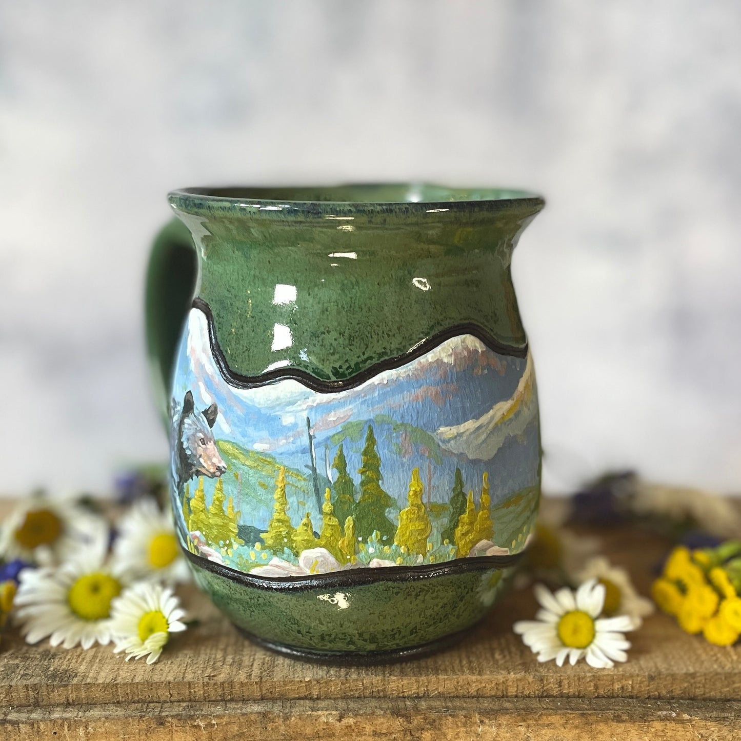 40. 17oz. Alpine Blackbear Mug