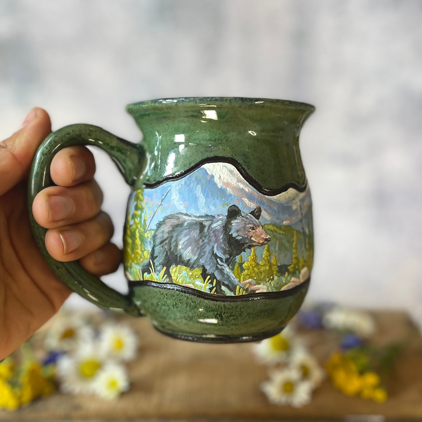 40. 17oz. Alpine Blackbear Mug