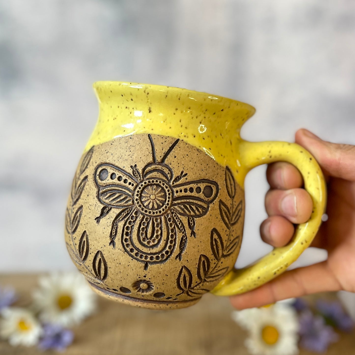 47. *note* 18oz. Honeybee Mug