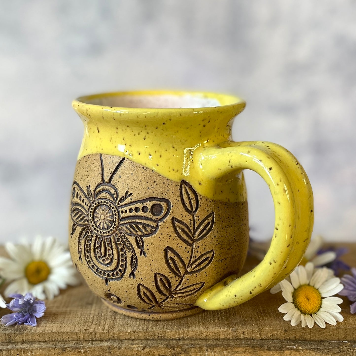 47. *note* 18oz. Honeybee Mug