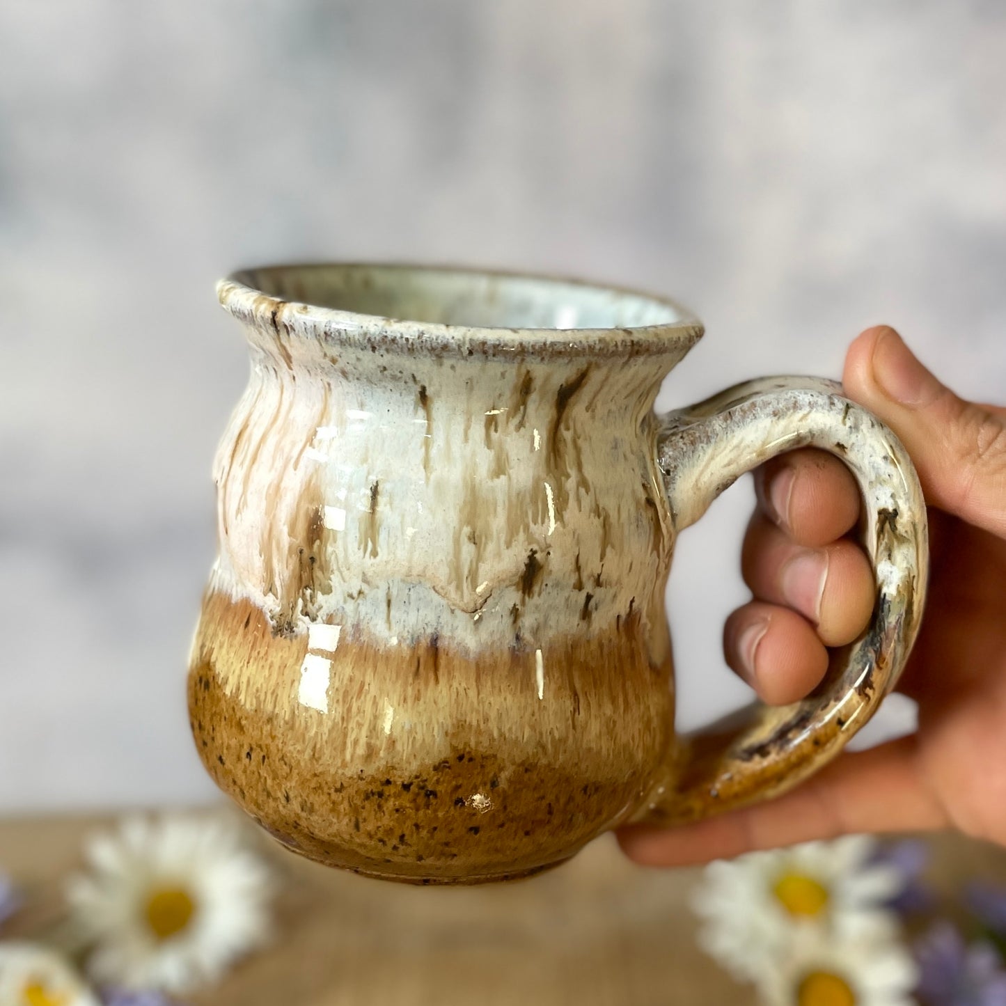 48. 13oz. Classic Glazed Bubble Mug