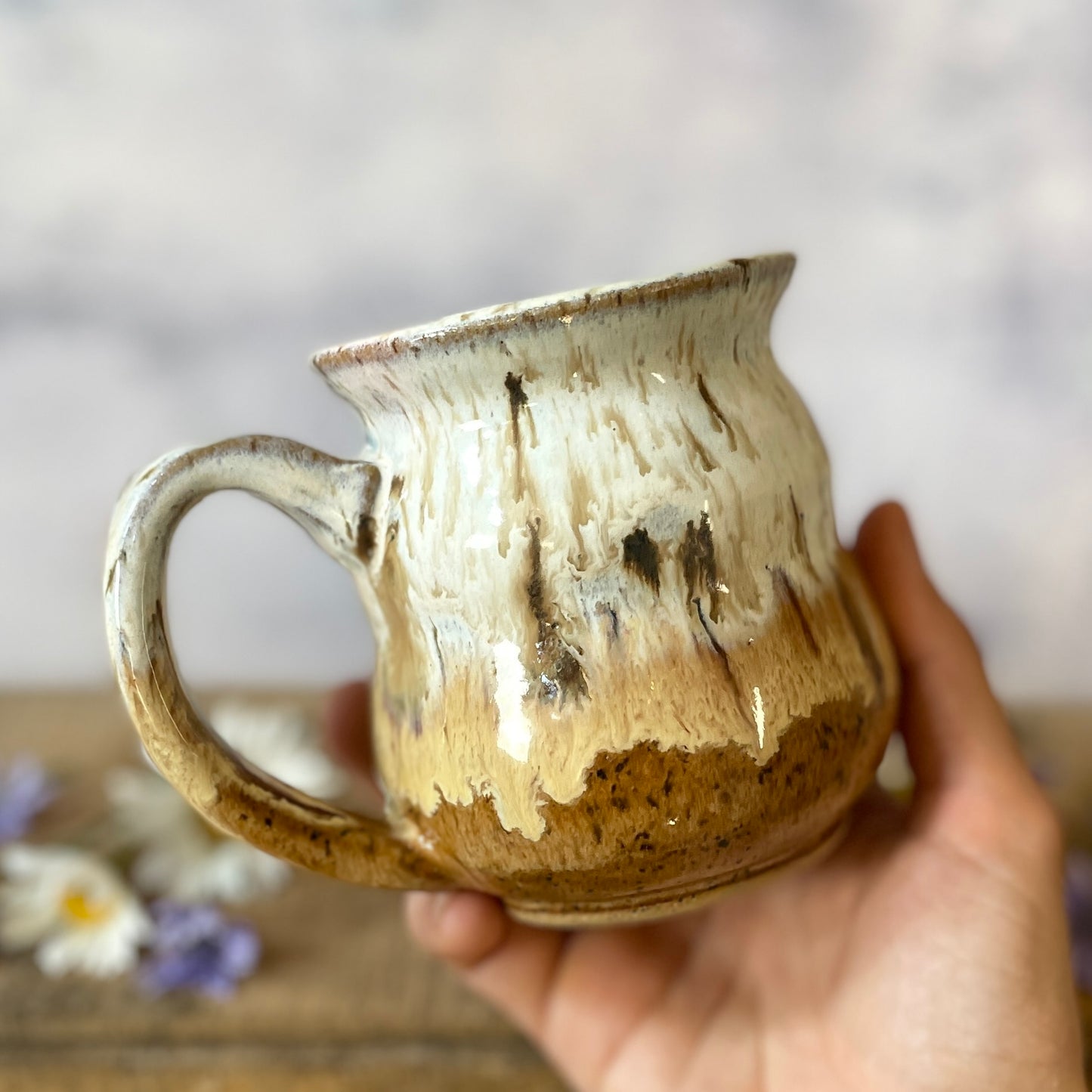 48. 13oz. Classic Glazed Bubble Mug