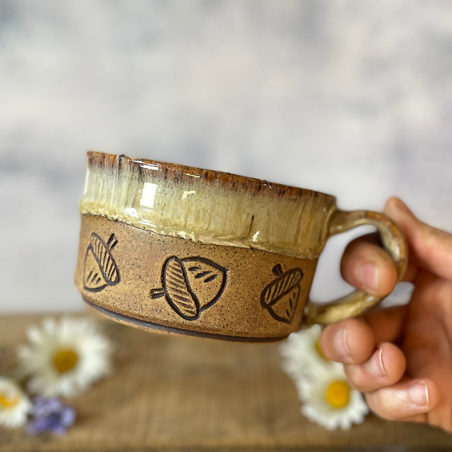51. *note* 12oz. Acorn Latte Mug