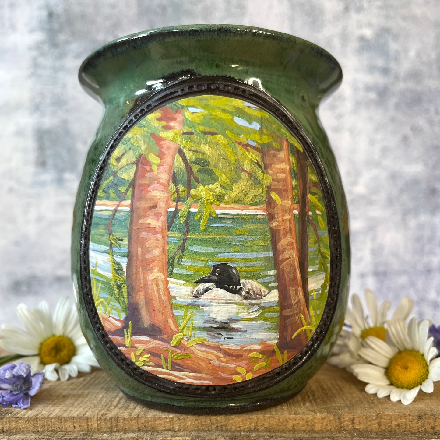 52. 20oz. Loon Jar