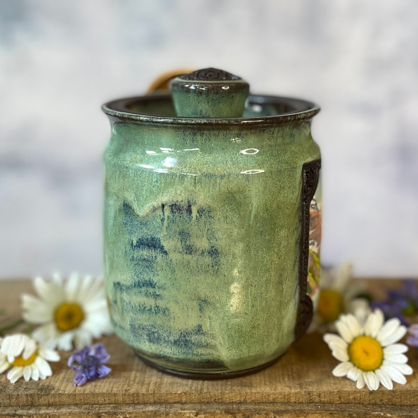 54. 19oz. Lake Louise jar with Scoop