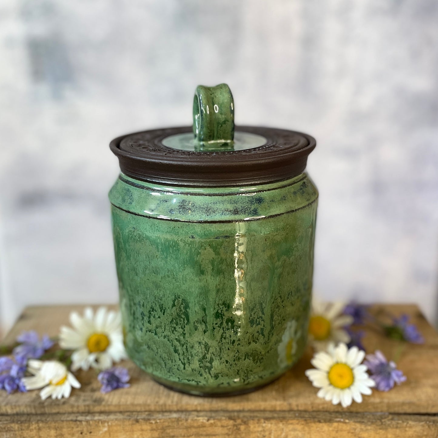 55. 35oz. Mountain Goat Jar