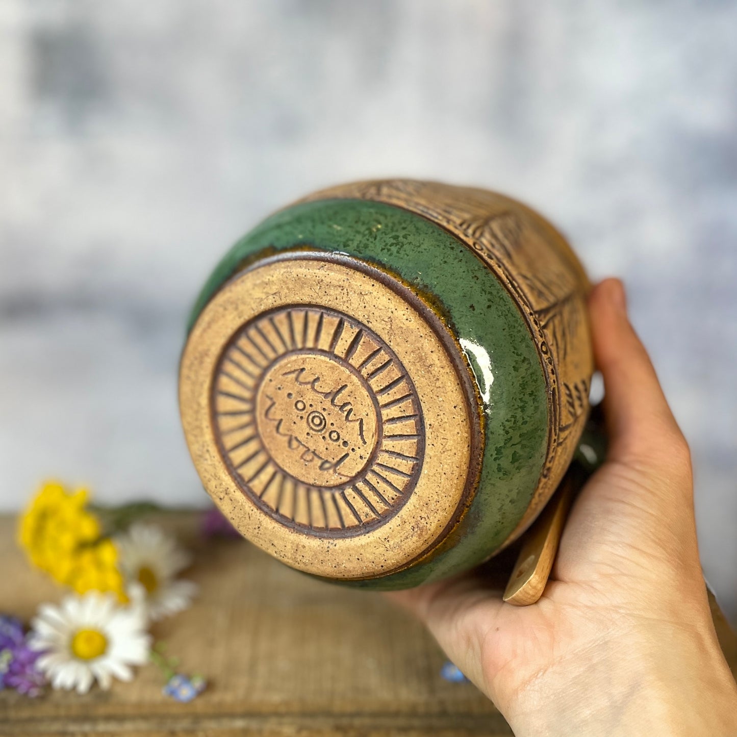 68. 36oz. Forest Jar with Scoop