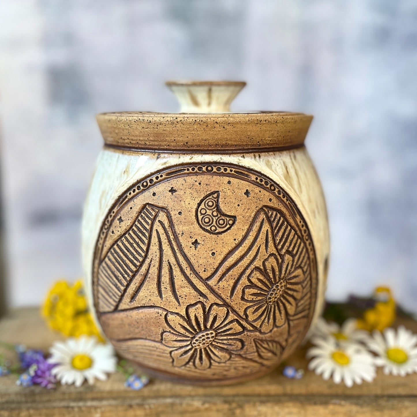 69. 58oz. Mountain Wildflower Jar