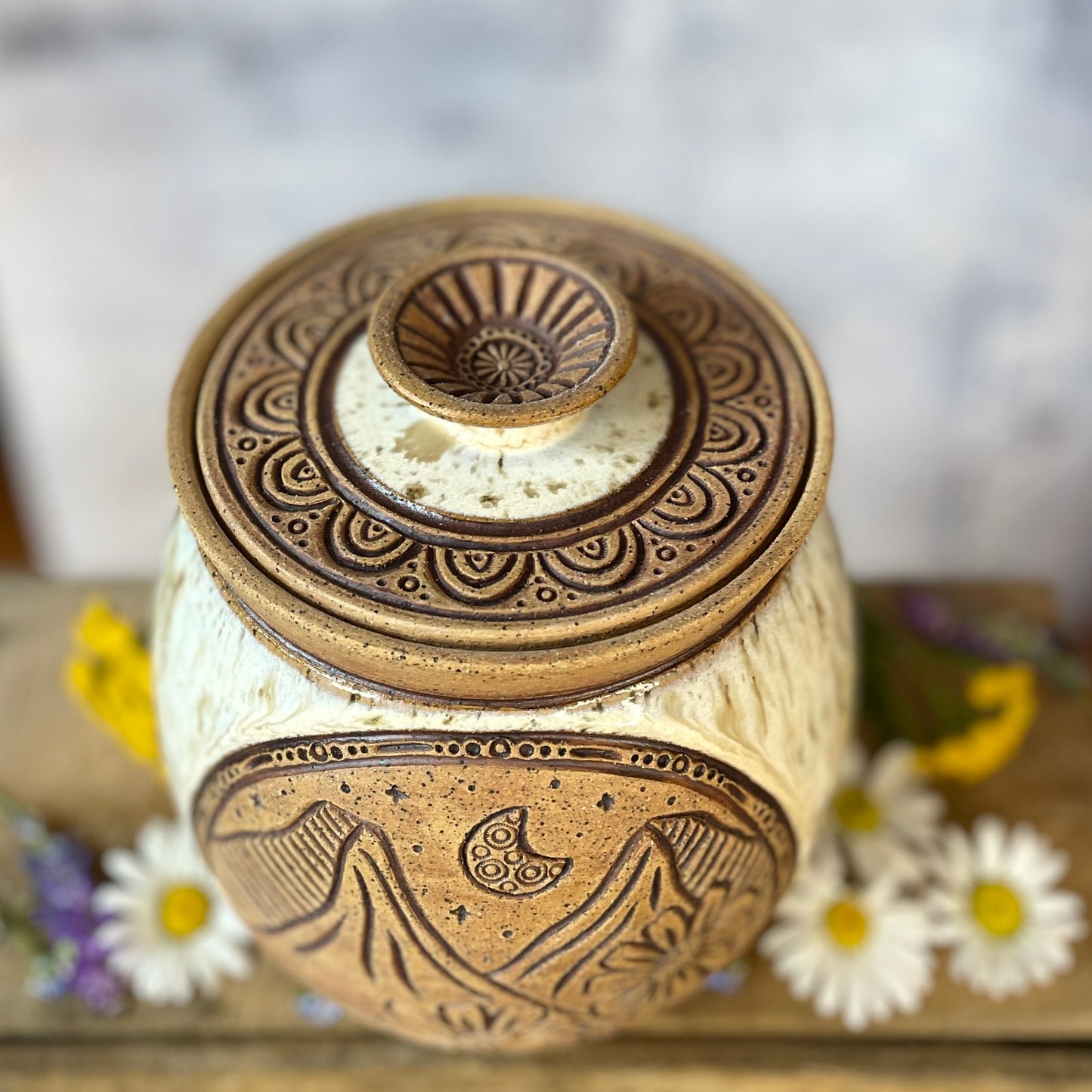 69. 58oz. Mountain Wildflower Jar