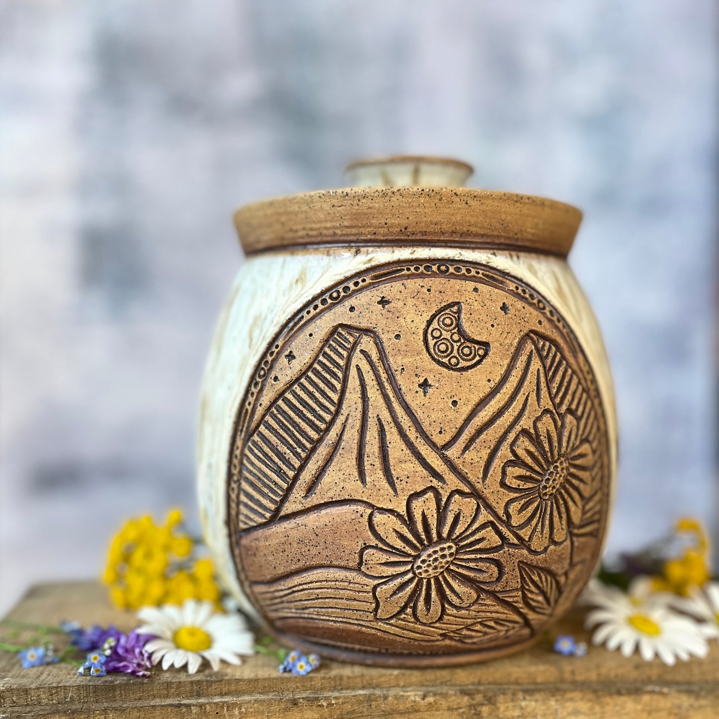 69. 58oz. Mountain Wildflower Jar