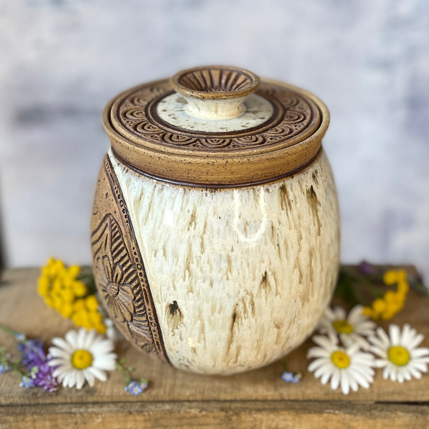 69. 58oz. Mountain Wildflower Jar