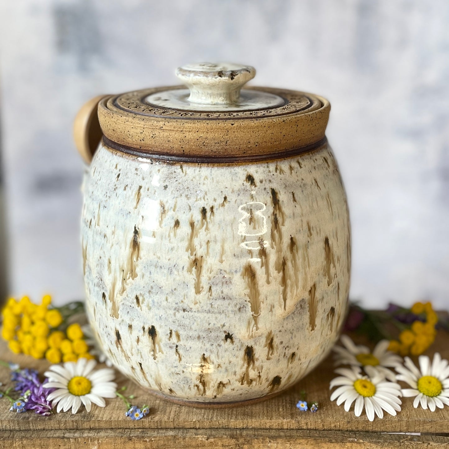 71. *Discount* 62oz. Mountain Goat Jar with Scoop