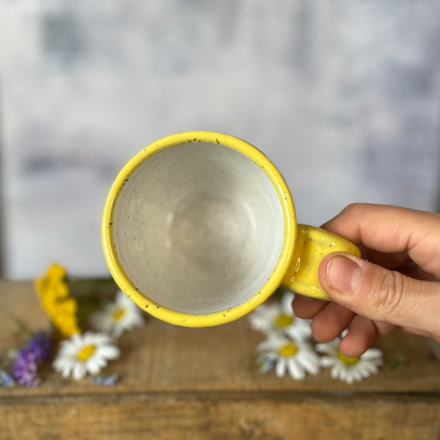 81. 6oz. Sunflower Mini Mug