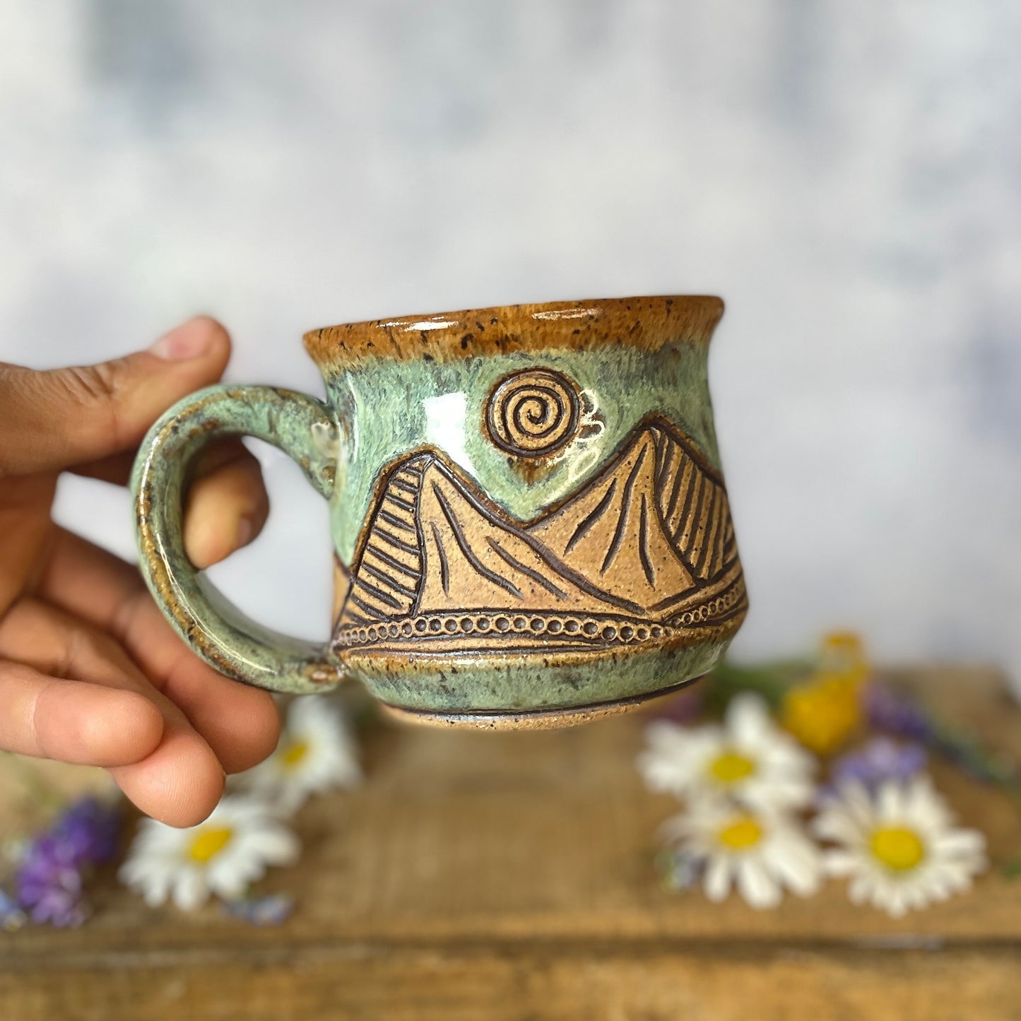 83. 6oz. Mountain Mini Mug