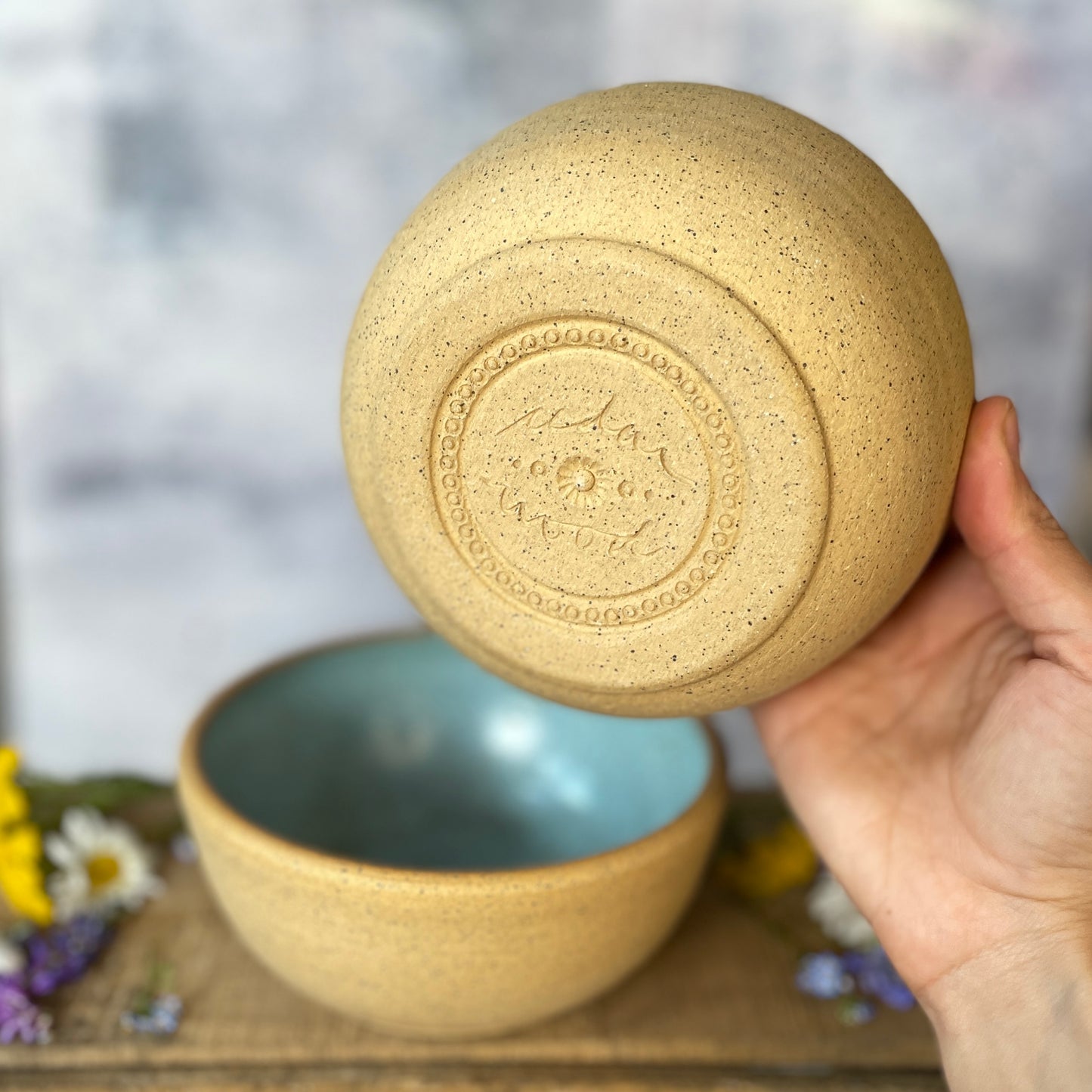 88. Set of Two 2.5x5.5 Classic Glazed Bowls