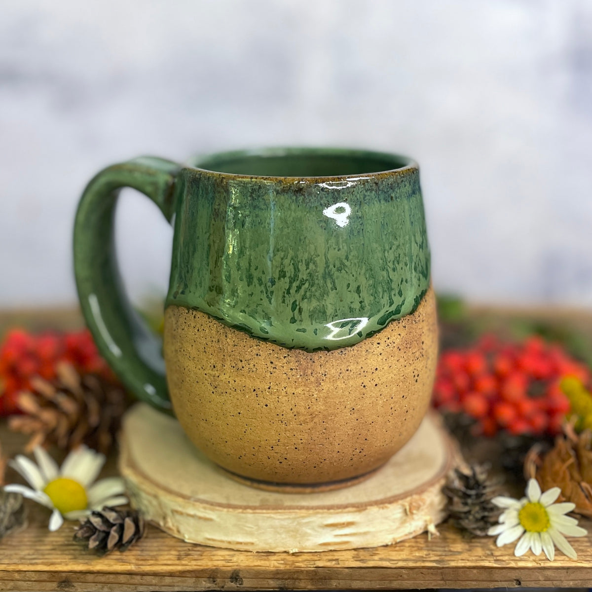 18. 17oz. Raccoon Mug