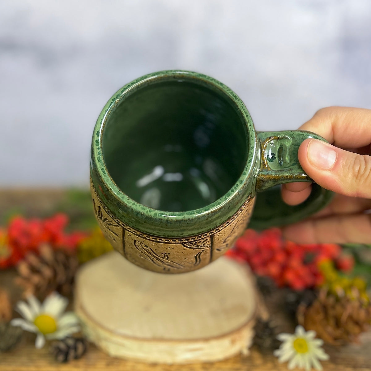 20. Bog Creatures Tiled Mug