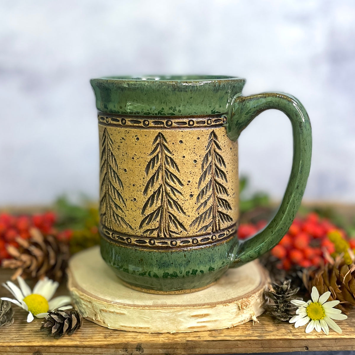 24. 16oz. Forest Mug