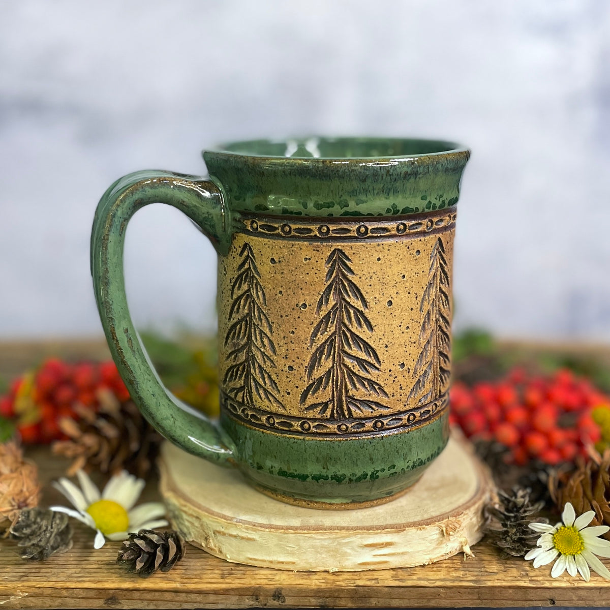 24. 16oz. Forest Mug