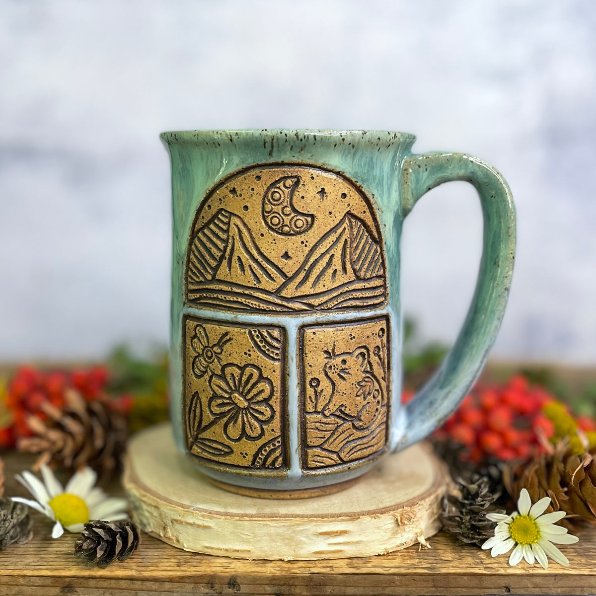 31. 16oz. Big and Little Views Mug