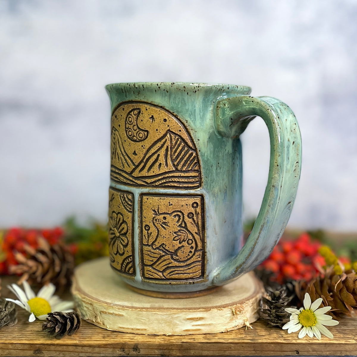 31. 16oz. Big and Little Views Mug