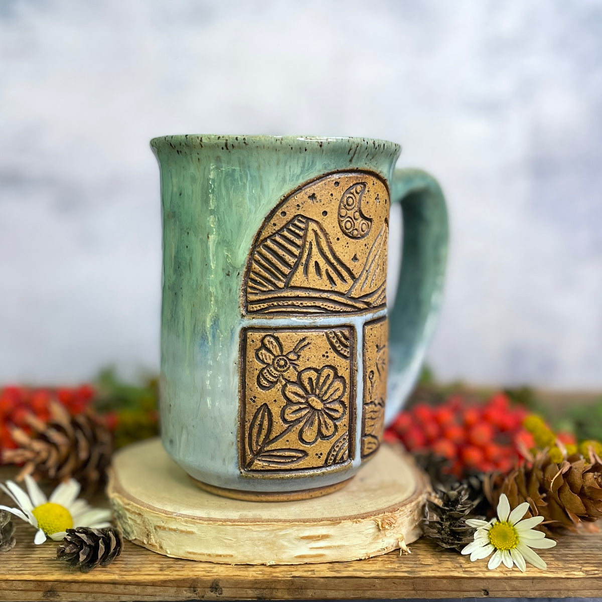 31. 16oz. Big and Little Views Mug