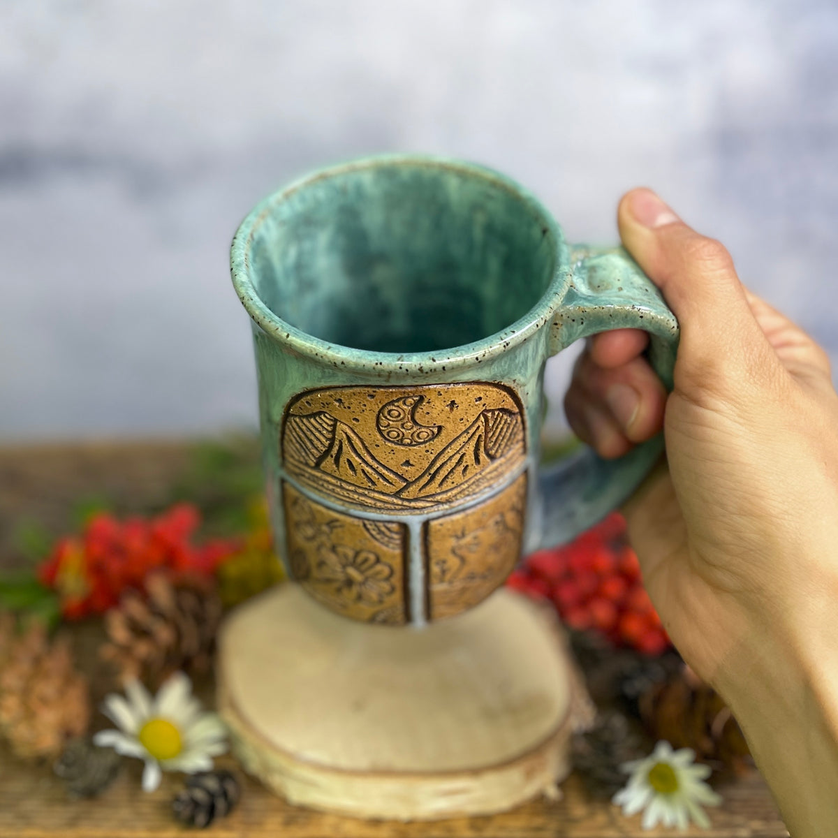 31. 16oz. Big and Little Views Mug