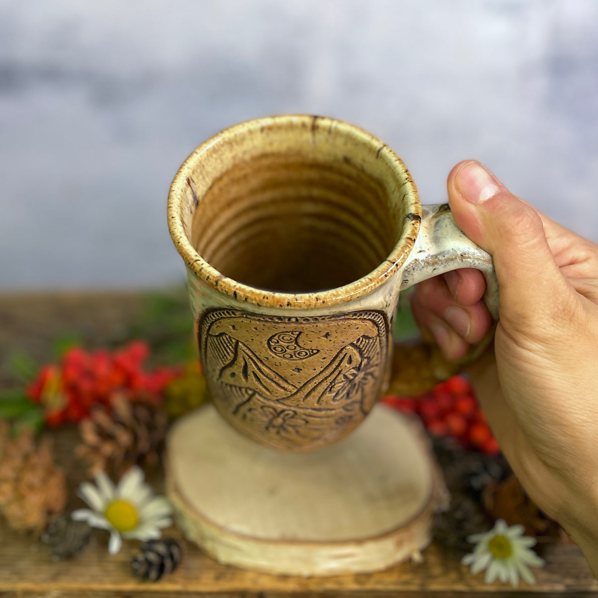 33. 17oz. Mountain Wildflower Mug