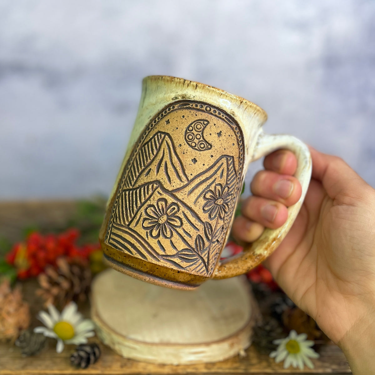 33. 17oz. Mountain Wildflower Mug