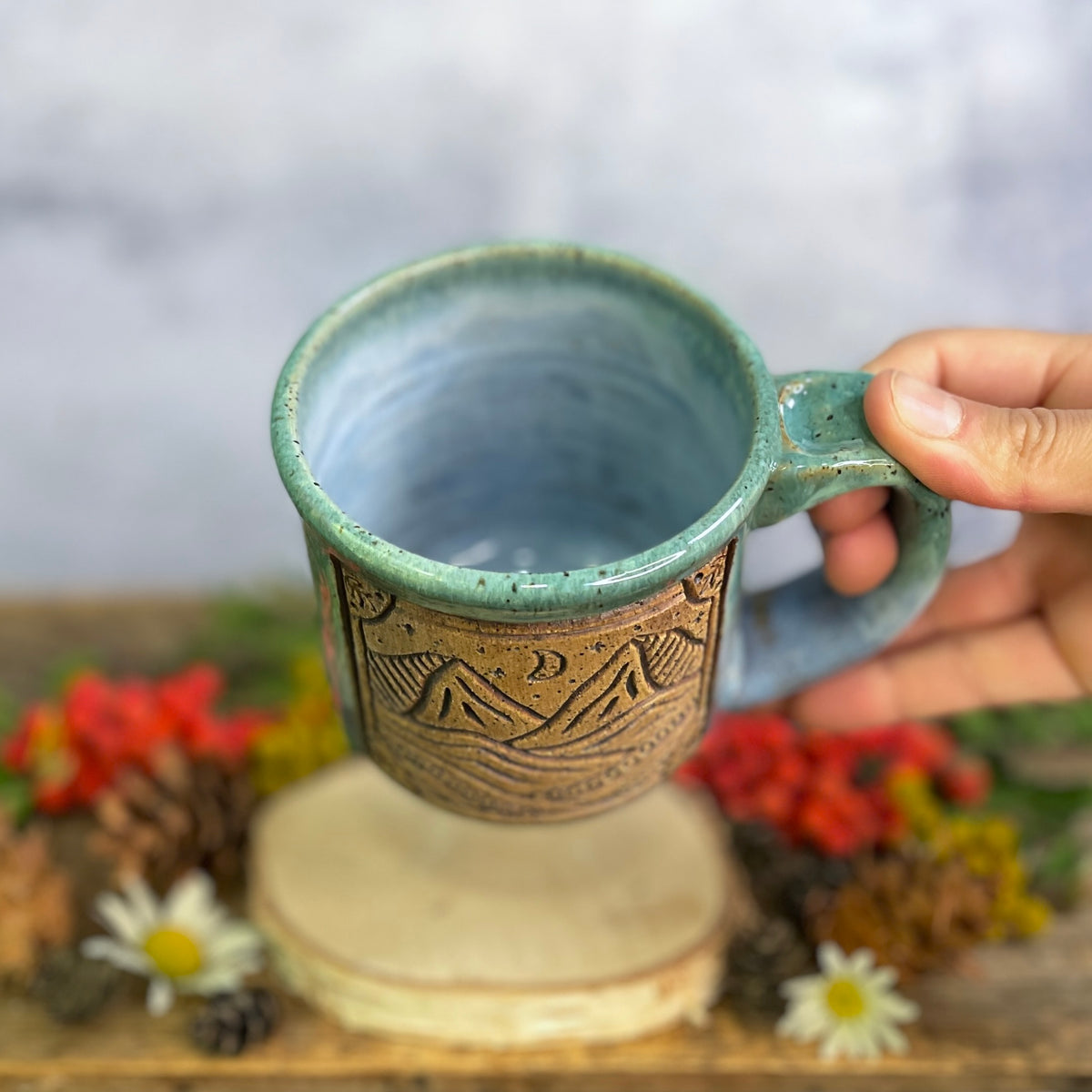 34. 14oz. Mountain Mug