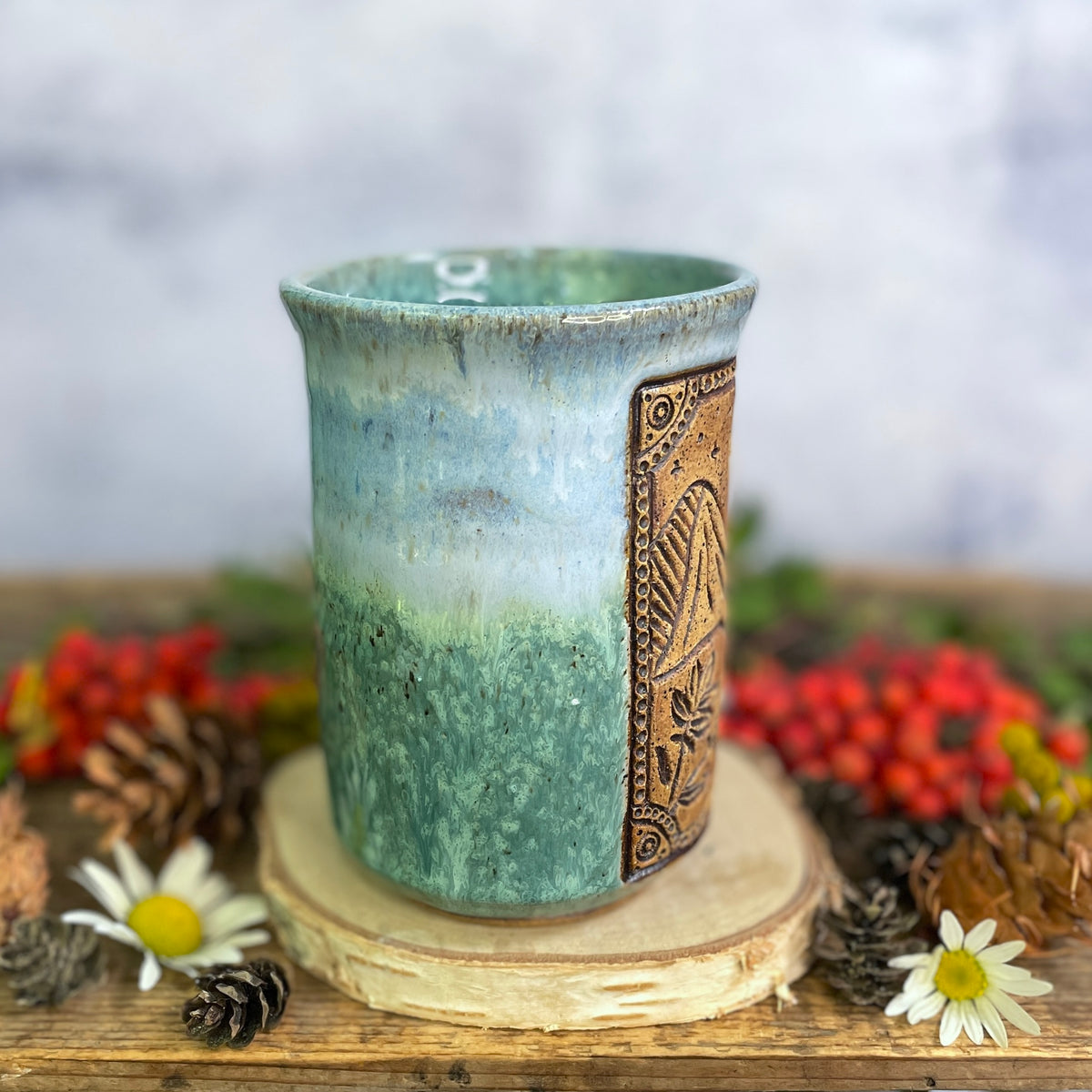 36. 16oz. Mountain Wildflower Mug
