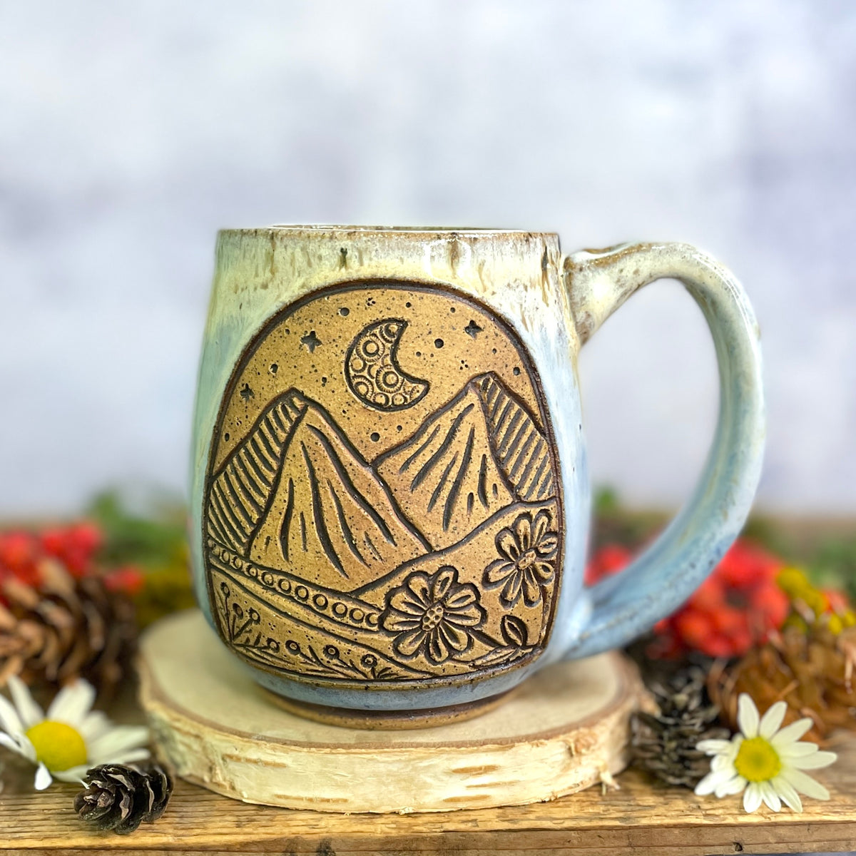 37. 17oz. Mountain Wildflower Mug