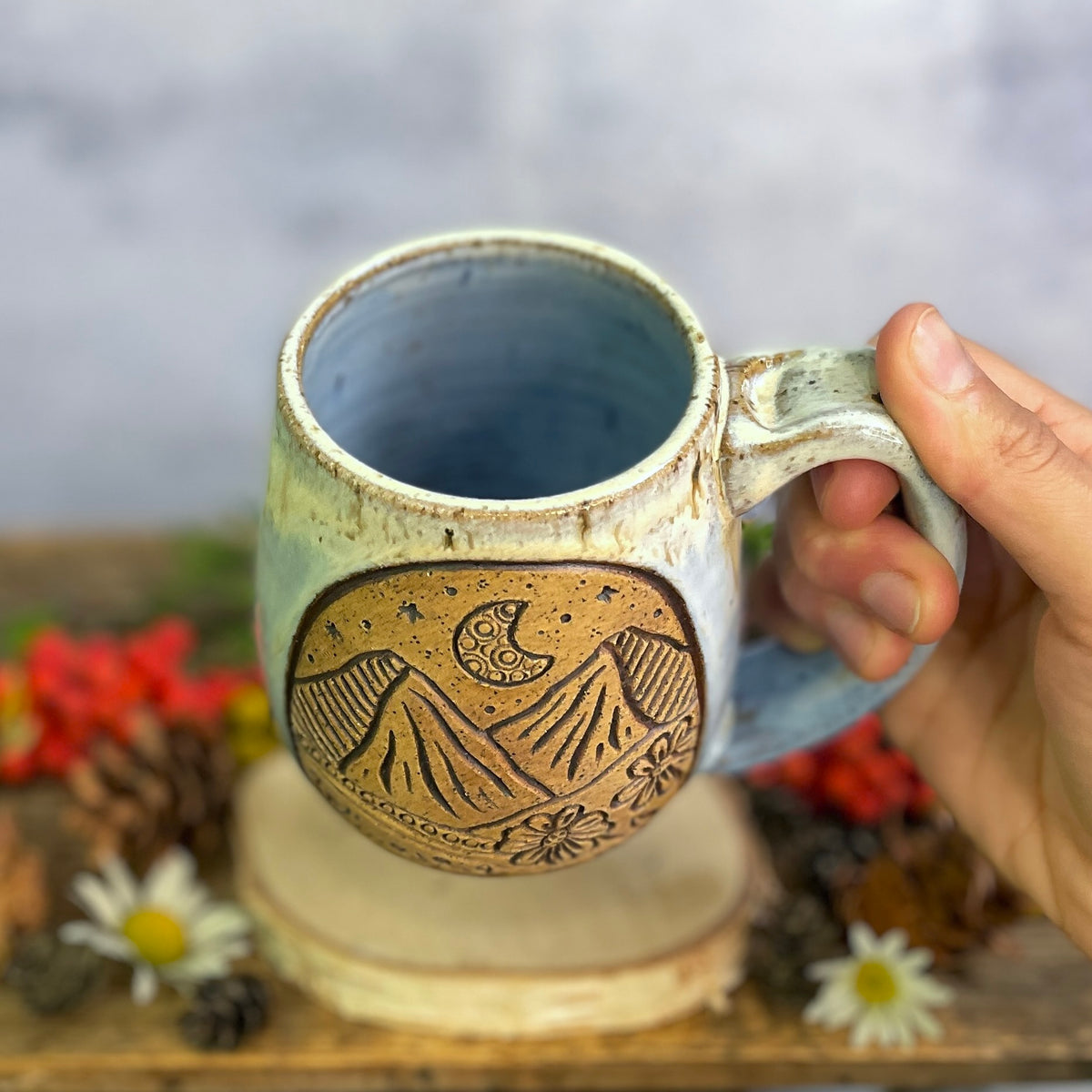 37. 17oz. Mountain Wildflower Mug