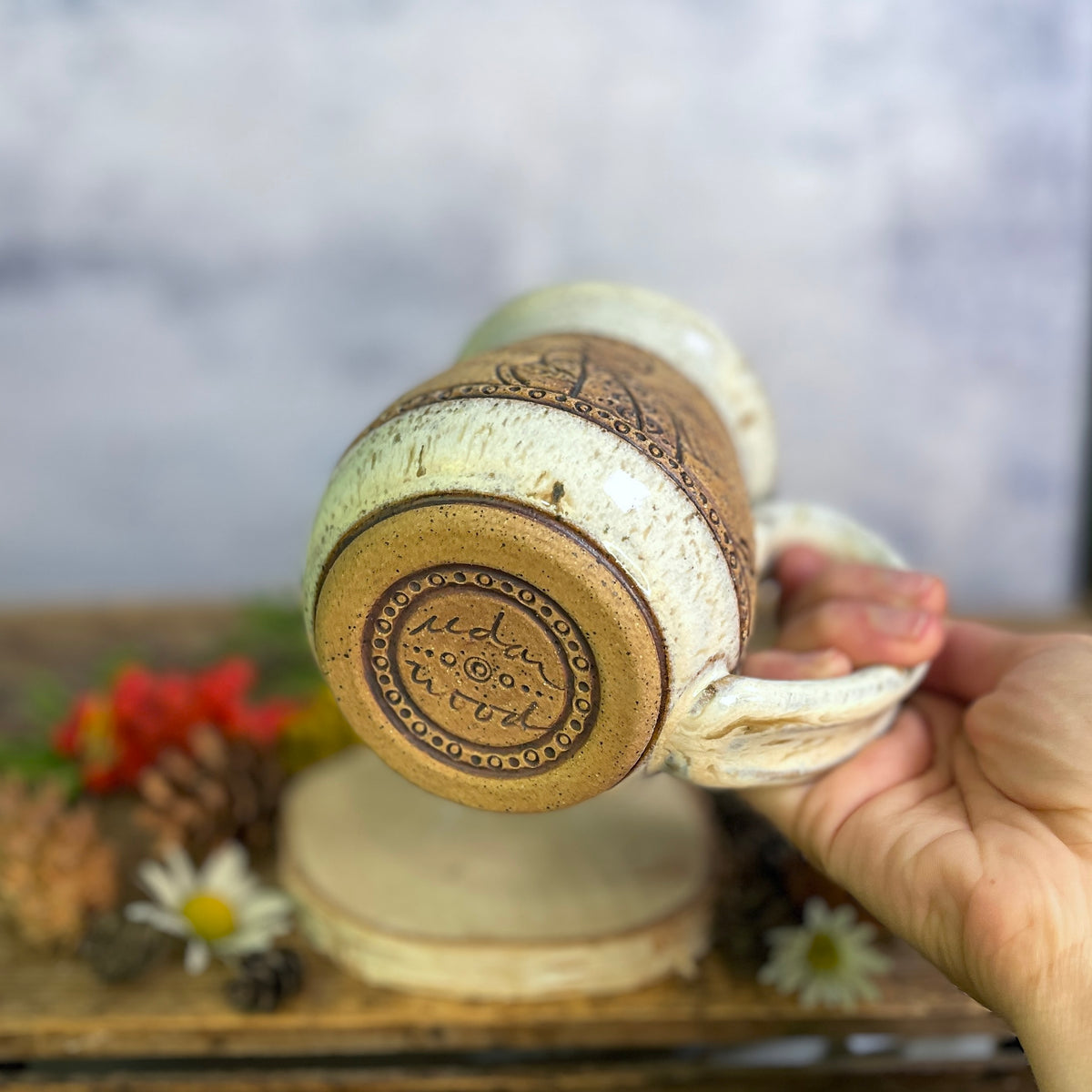 39. 18oz. Loon and Marsh Plants Mug
