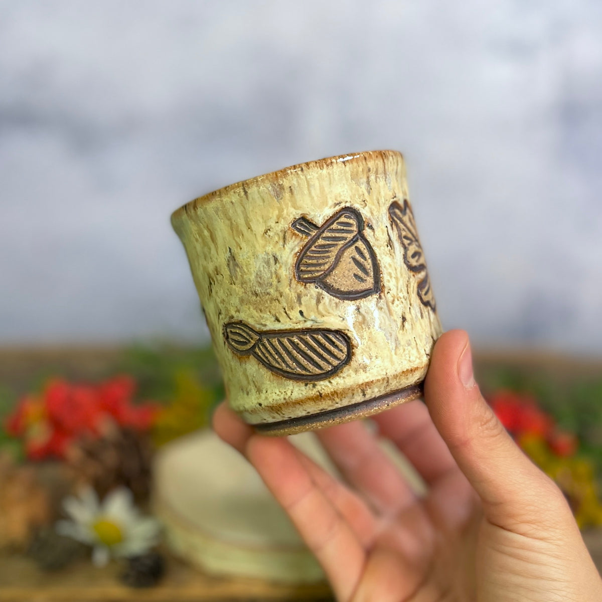 47. 8oz. Autumn Leaves Mini Mug