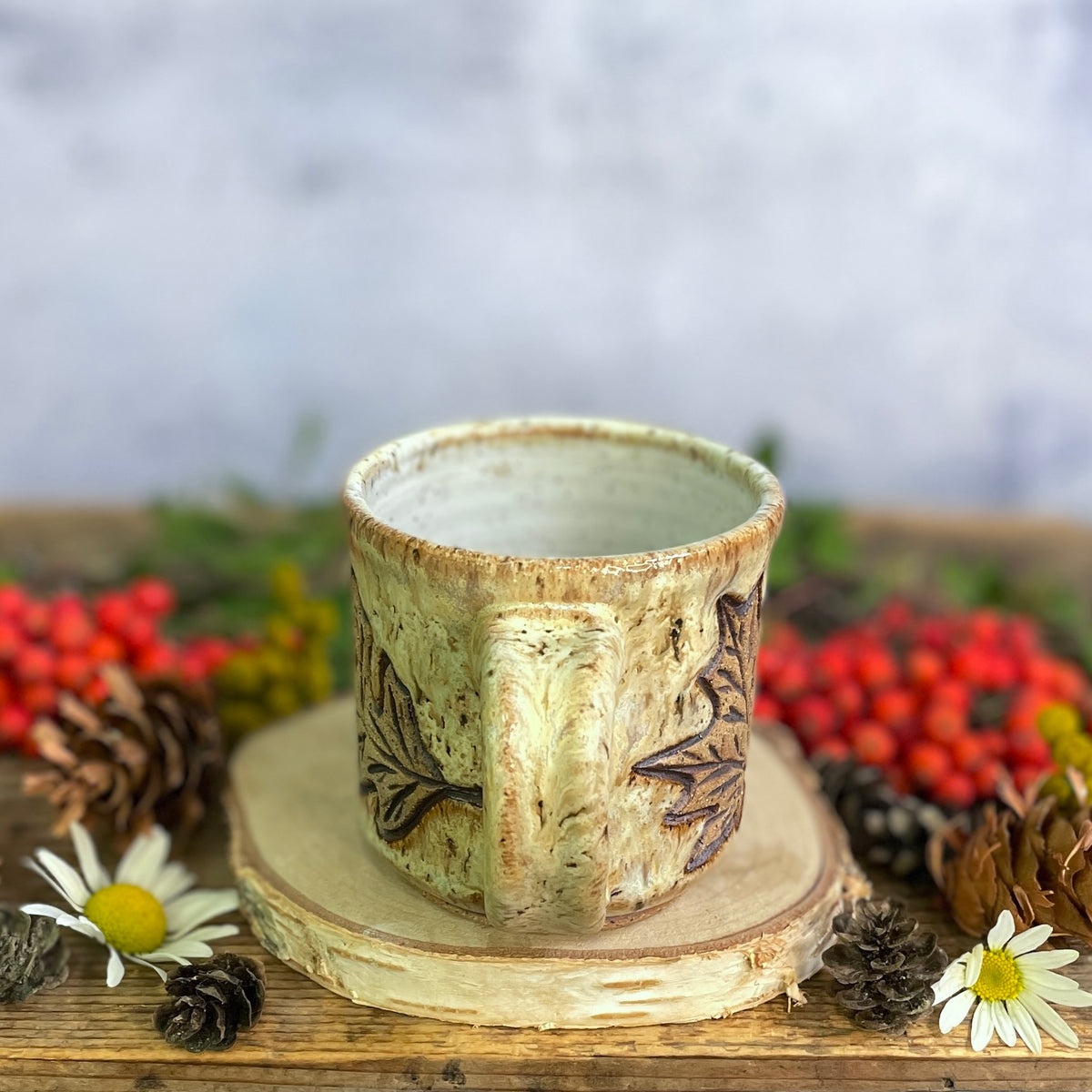 47. 8oz. Autumn Leaves Mini Mug
