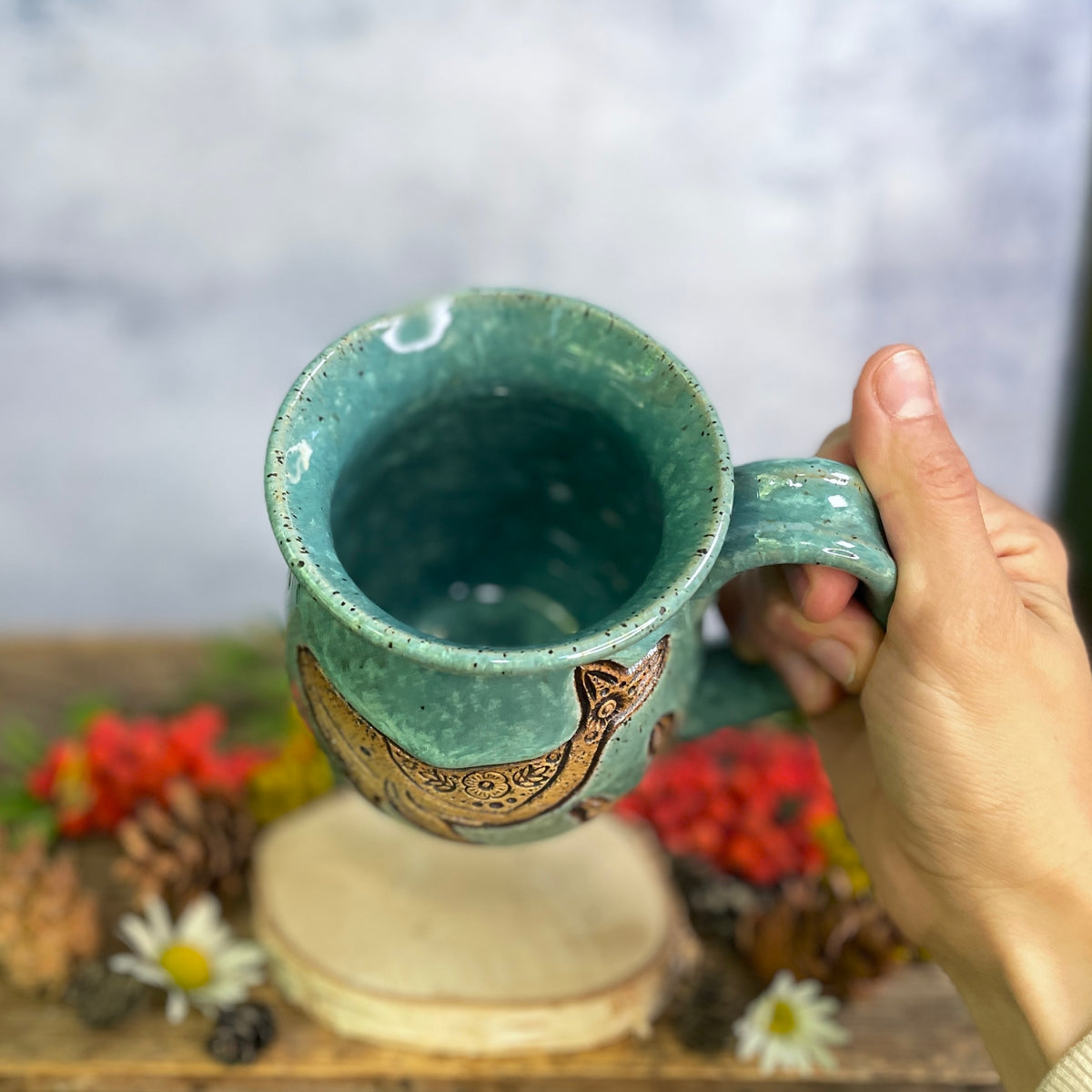49. 18oz. Pair of Humpback Whales Mug