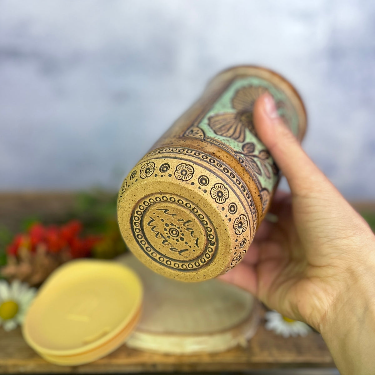 52. 18oz. Chickadee Travel Tumbler
