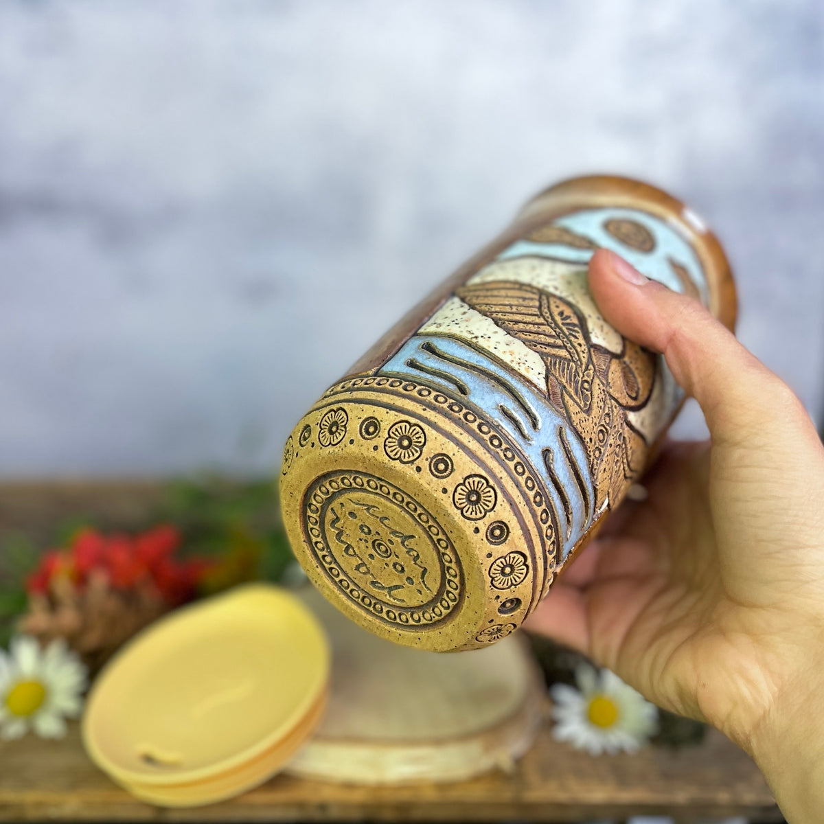 55. 18oz. Loon Travel Tumbler
