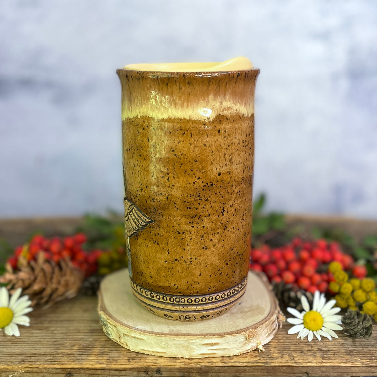 55. 18oz. Loon Travel Tumbler